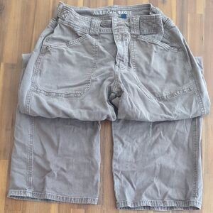 American Eagle Tan Cargo Pants